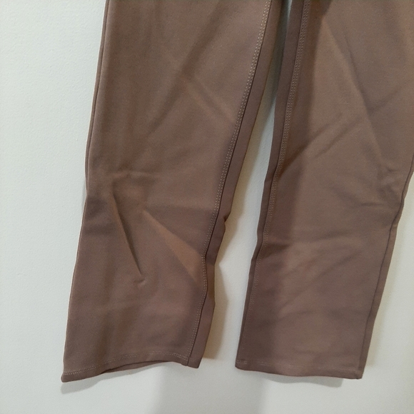 Santana Brown Stretch Pants - Picture 2 of 6